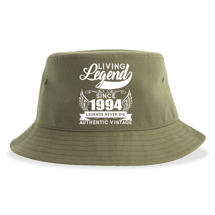 Authentic Vintage Living Legend Since 1994 Legends Never Die 30th Birthday Sustainable Bucket Hat