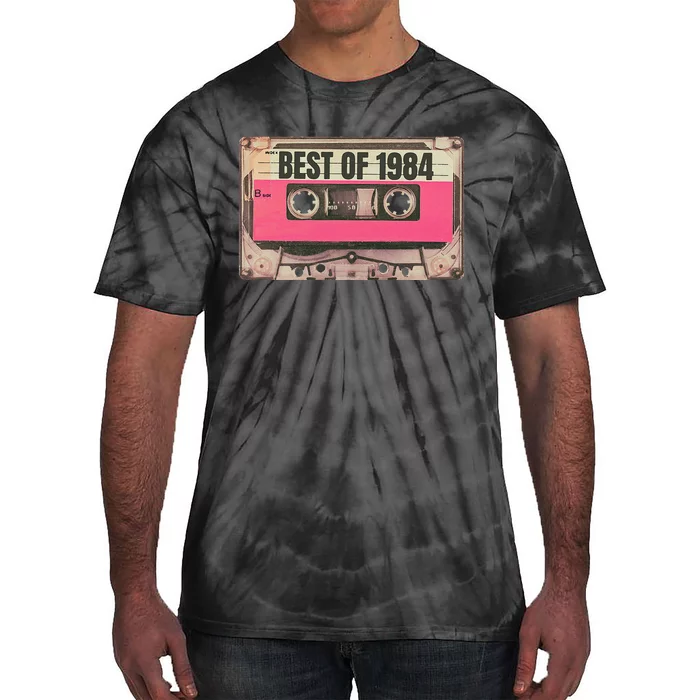 Awesome vintage mix album tape best of 1984 retro cassette Tie-Dye T-Shirt