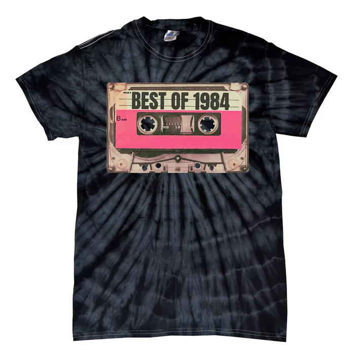 Awesome vintage mix album tape best of 1984 retro cassette Tie-Dye T-Shirt