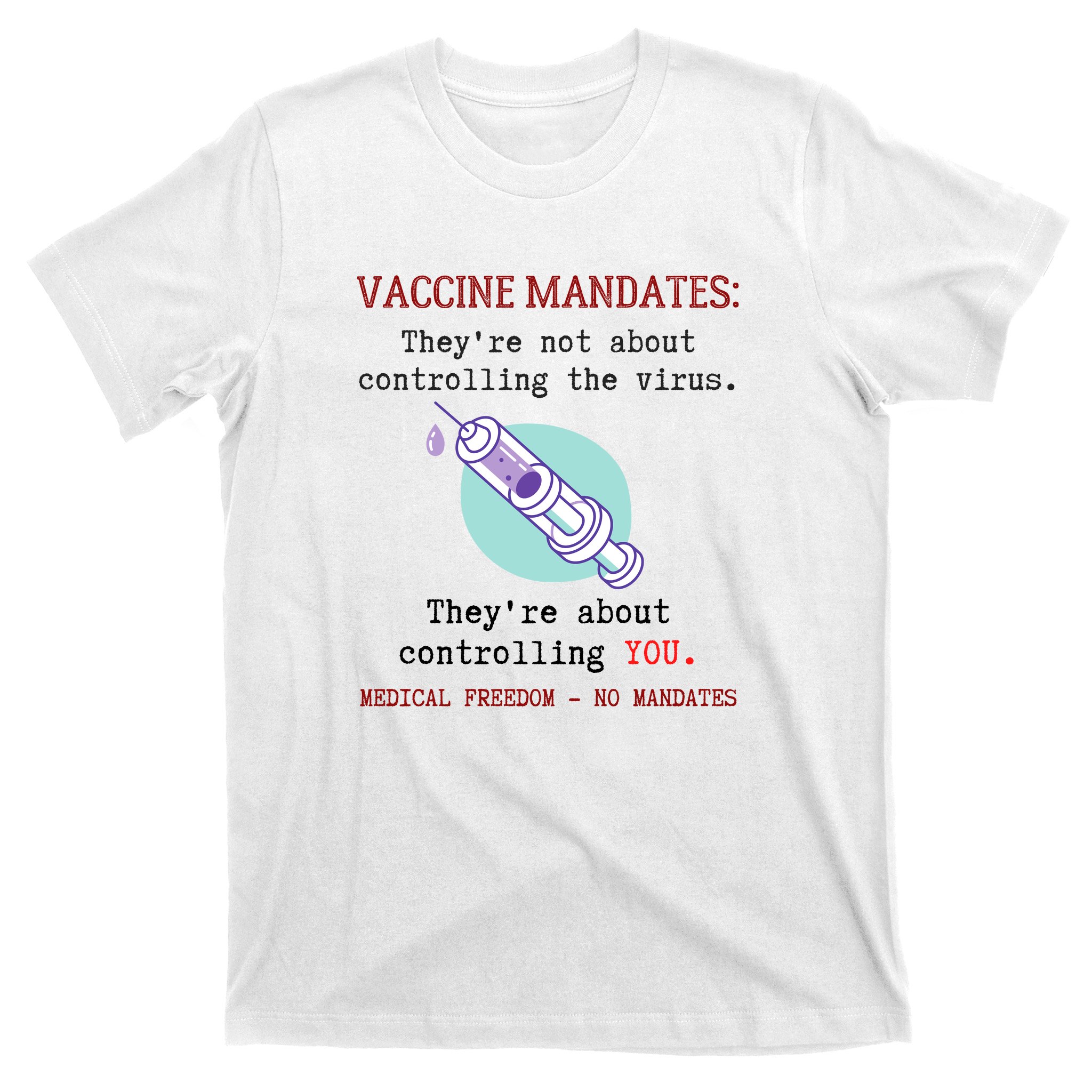 medical freedom unvaccinated stop the Mandate Hold the line shirt covid
