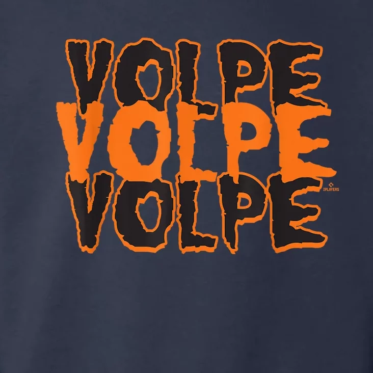 Anthony Volpe New York Baseball Halloween Name MLBPA Toddler Hoodie