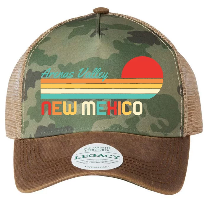 Arenas Valley New Mexico Retro Legacy Tie Dye Trucker Hat