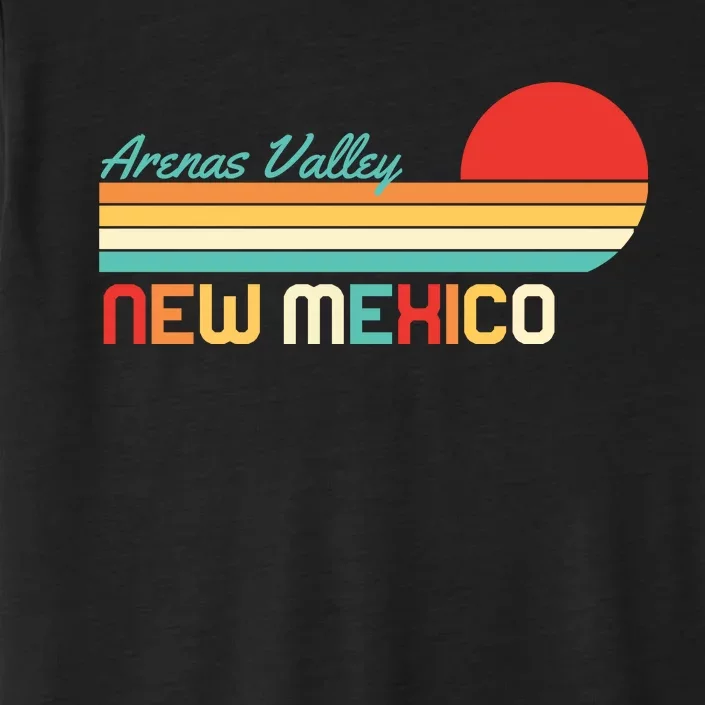 Arenas Valley New Mexico Retro ChromaSoft Performance T-Shirt