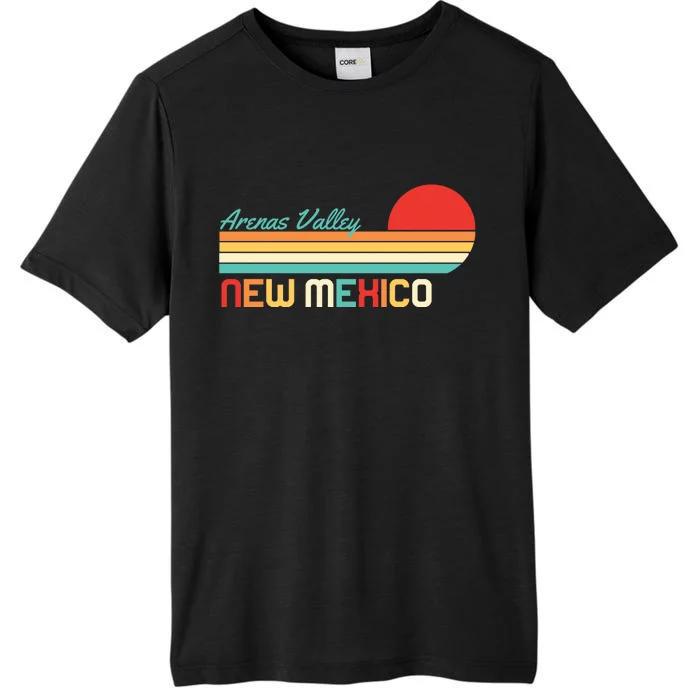 Arenas Valley New Mexico Retro ChromaSoft Performance T-Shirt