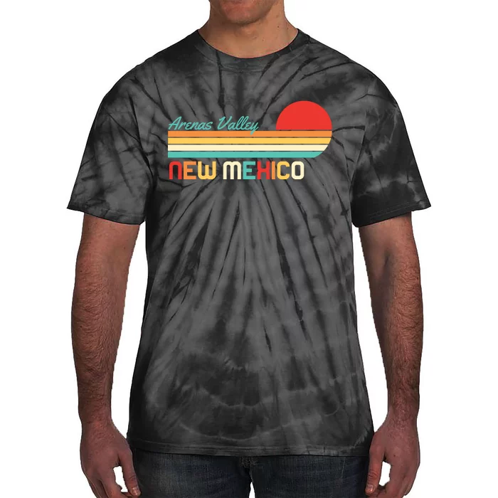 Arenas Valley New Mexico Retro Tie-Dye T-Shirt