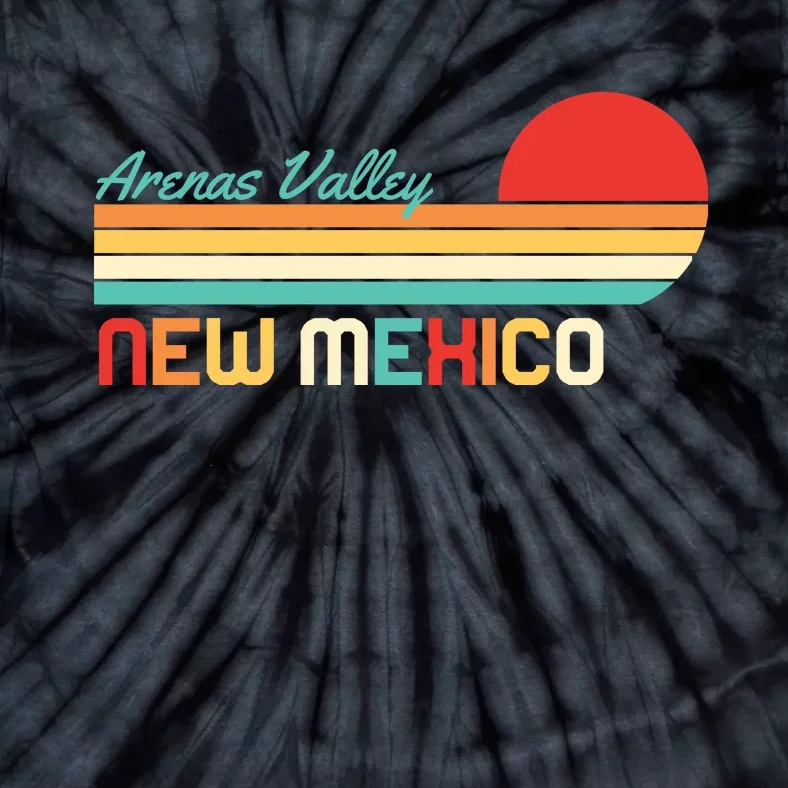 Arenas Valley New Mexico Retro Tie-Dye T-Shirt