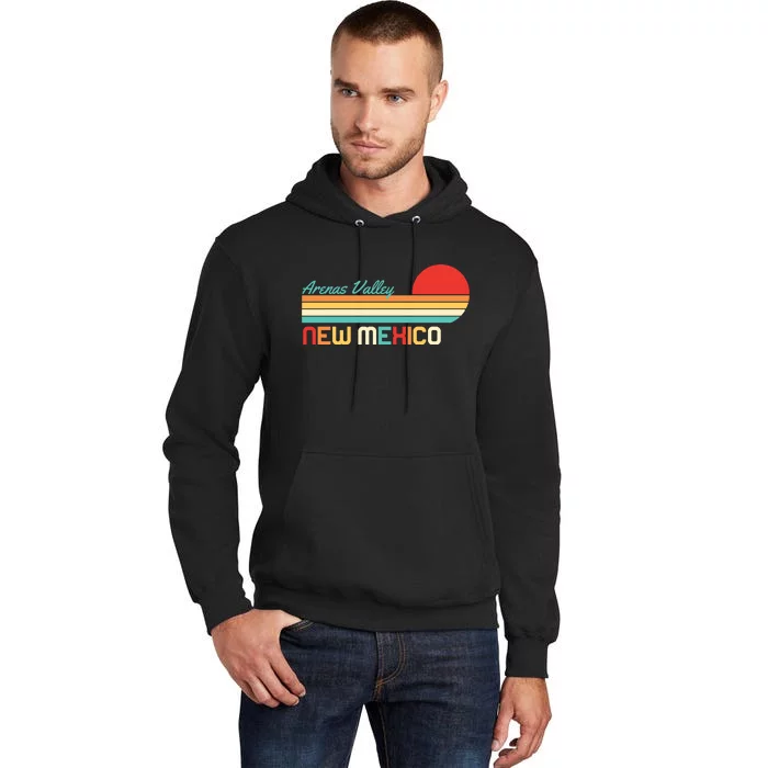 Arenas Valley New Mexico Retro Tall Hoodie