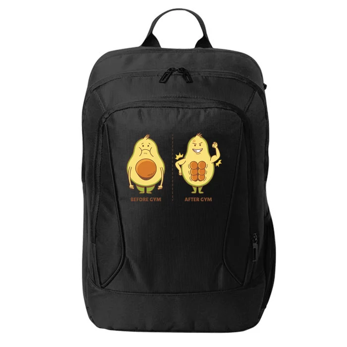 Avocado Gym Abs City Backpack