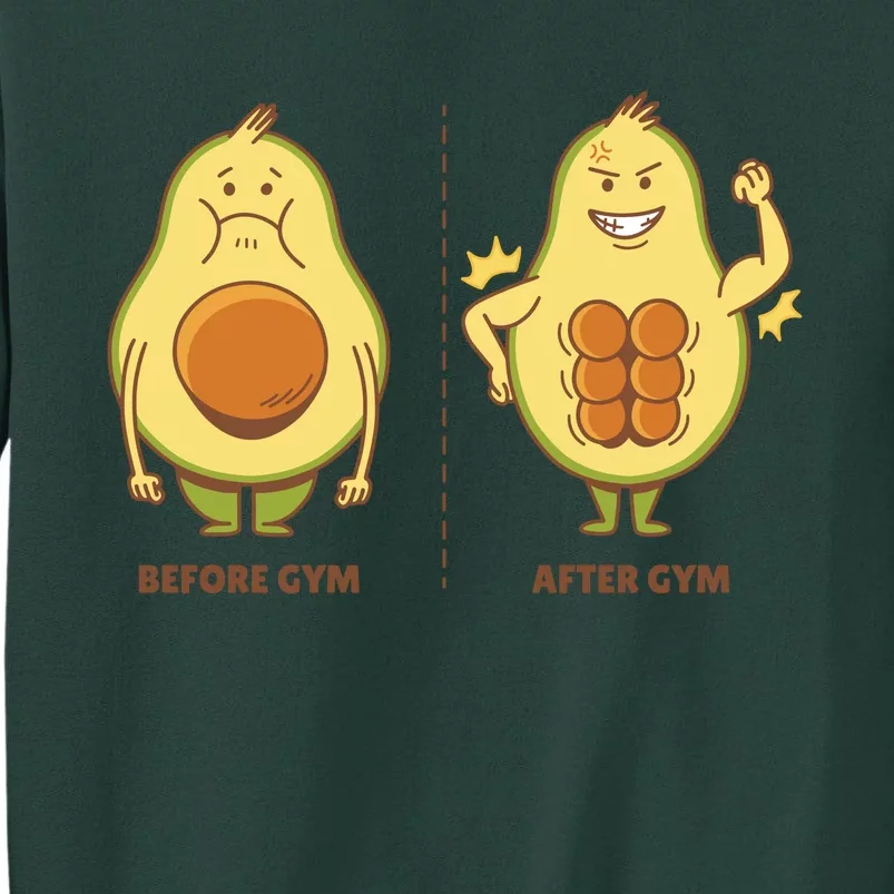 Avocado Gym Abs Sweatshirt