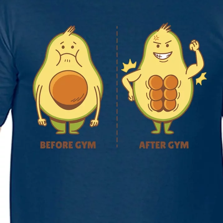 Avocado Gym Abs Comfort Colors T-Shirt