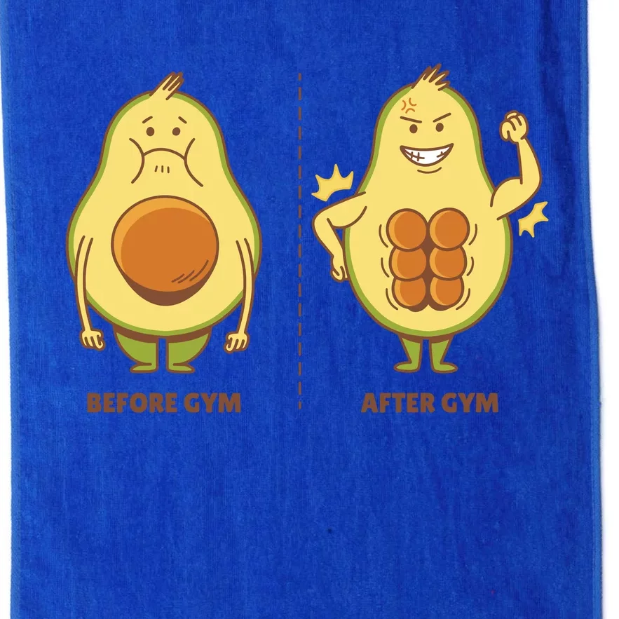 Avocado Gym Abs Platinum Collection Golf Towel