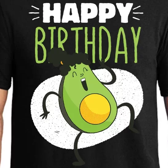 Avocado Happy Birthday Pajama Set