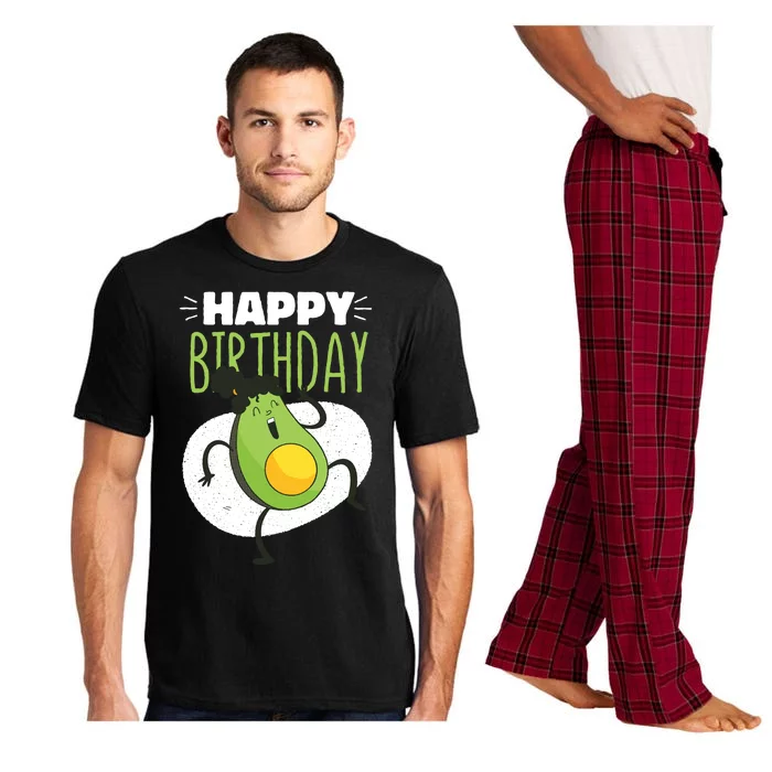 Avocado Happy Birthday Pajama Set