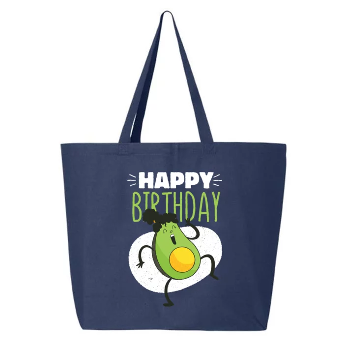 Avocado Happy Birthday 25L Jumbo Tote