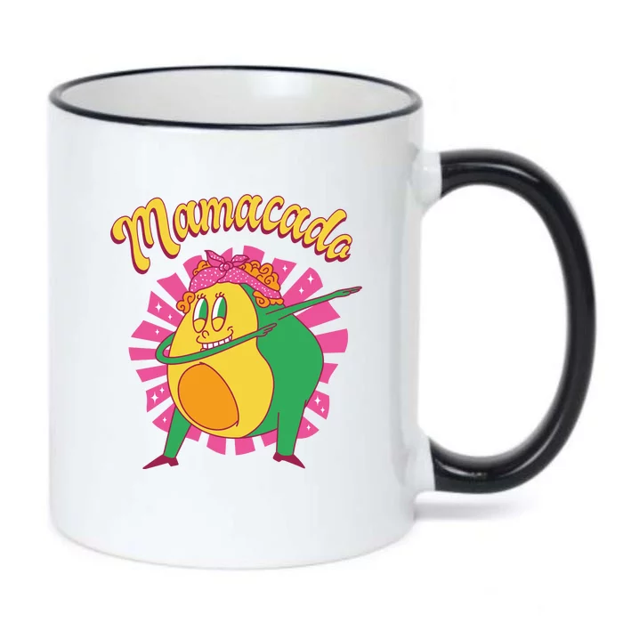 Avocado Mama Black Color Changing Mug