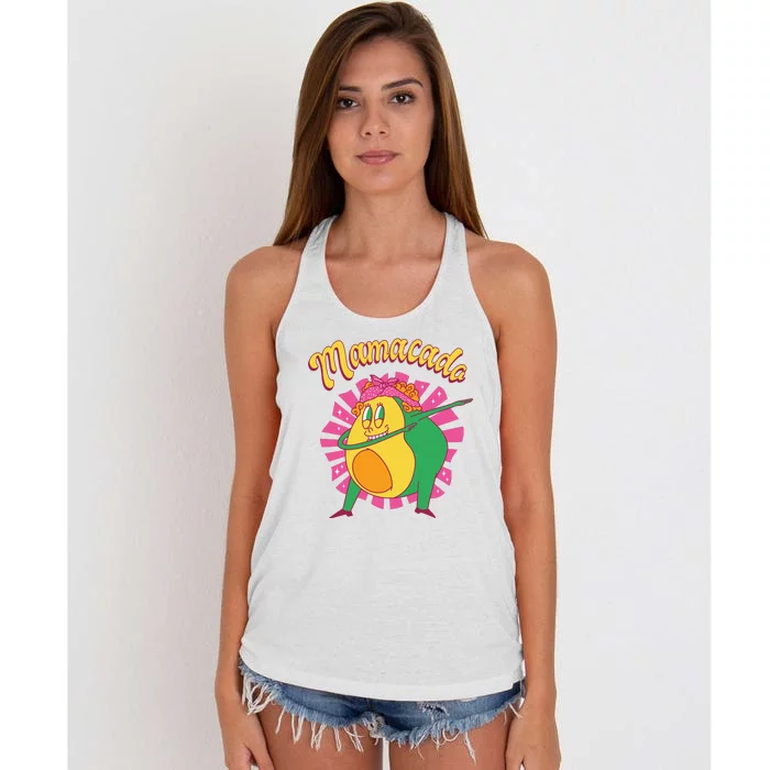 Avocado Mama Women's Knotted Racerback Tank