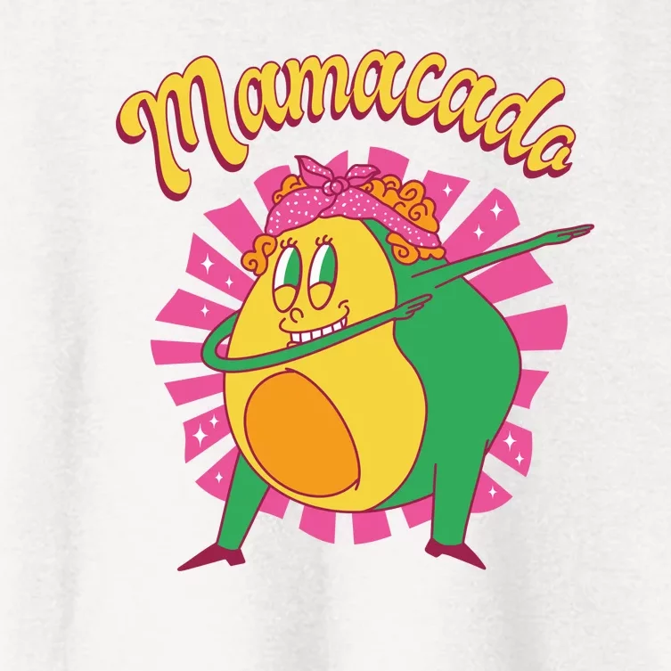 Avocado Mama Women's Crop Top Tee