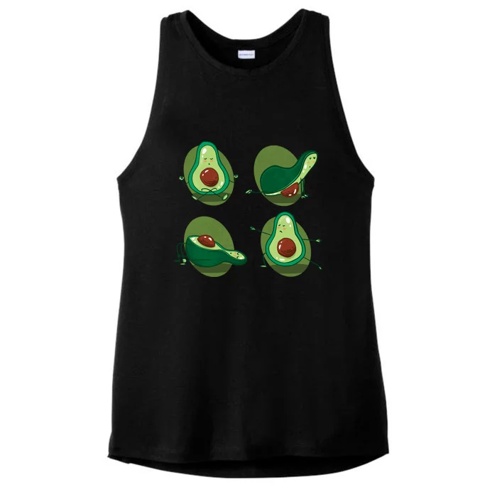 Avocado Yoga Ladies Tri-Blend Wicking Tank