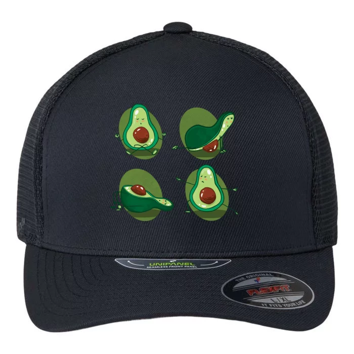 Avocado Yoga Flexfit Unipanel Trucker Cap