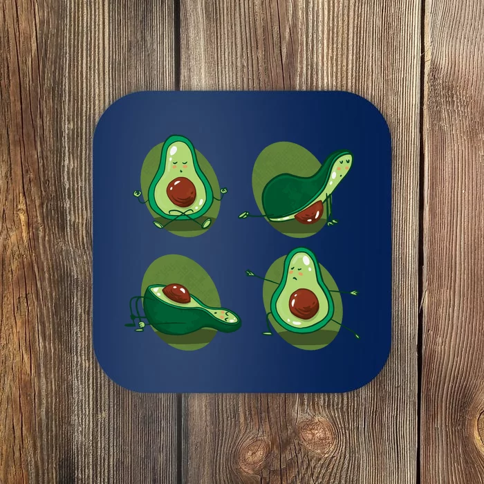 Avocado Yoga Coaster