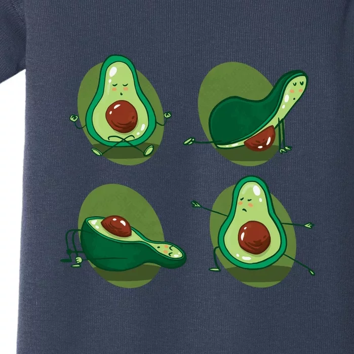 Avocado Yoga Baby Bodysuit