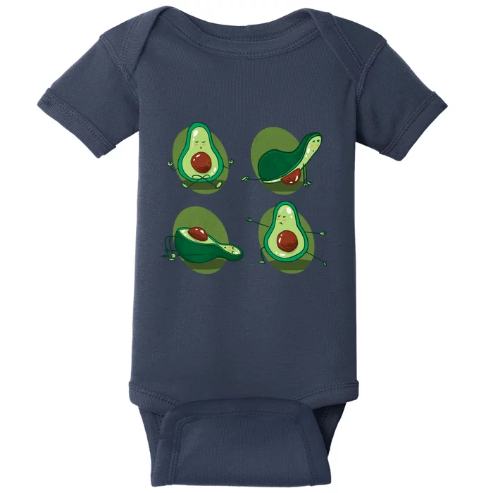 Avocado Yoga Baby Bodysuit