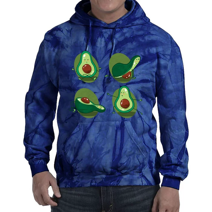 Avocado Yoga Tie Dye Hoodie