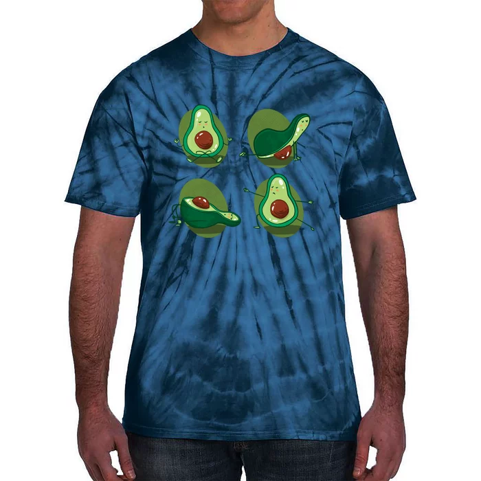 Avocado Yoga Tie-Dye T-Shirt