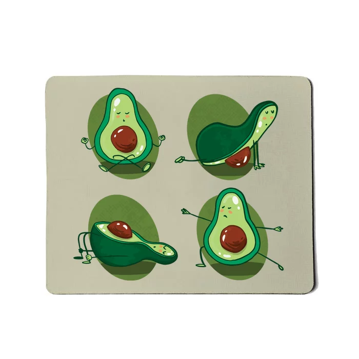 Avocado Yoga Mousepad