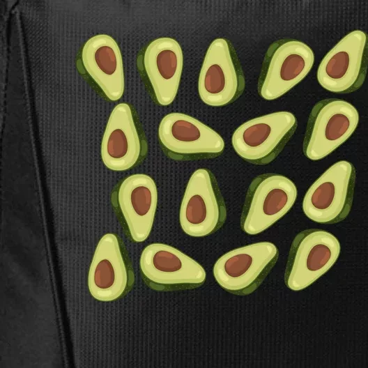 Avocados Pattern Guacamole Costume City Backpack