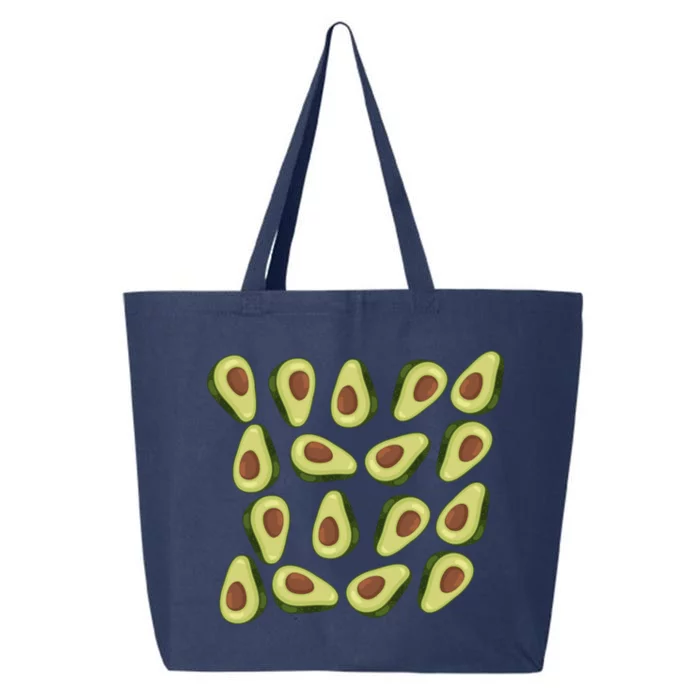 Avocados Pattern Guacamole Costume 25L Jumbo Tote