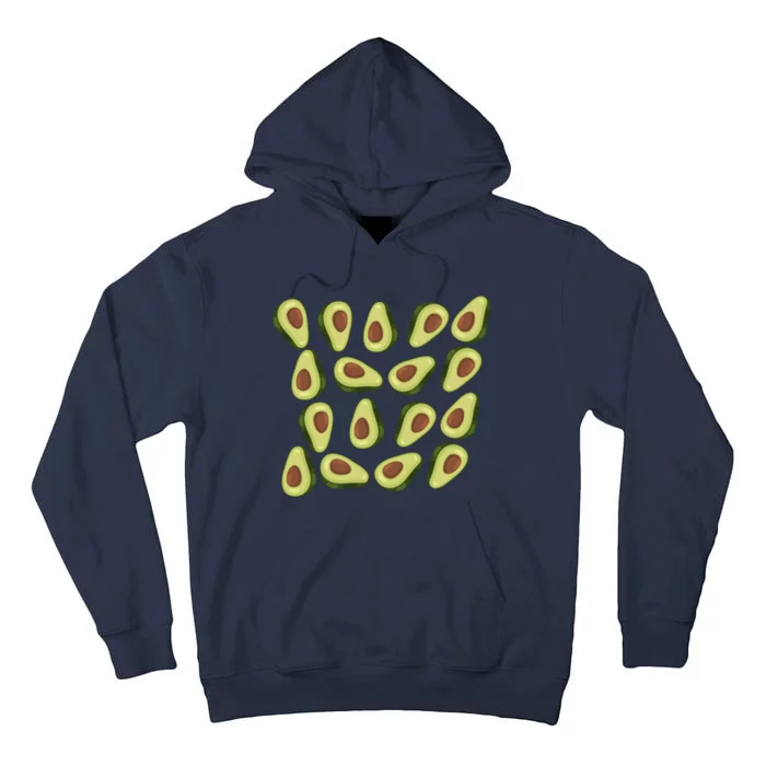 Avocados Pattern Guacamole Costume Tall Hoodie