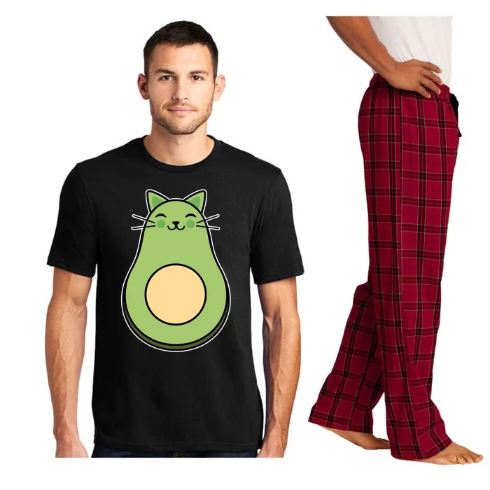 Avocato Avacado Cat Cute Pajama Set