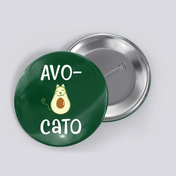 Avocato Cat Avocado Button