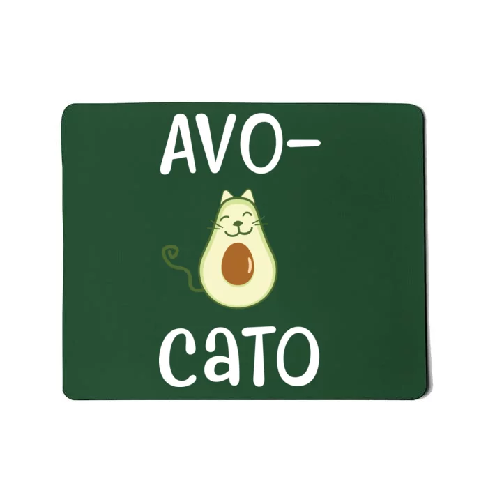 Avocato Cat Avocado Mousepad