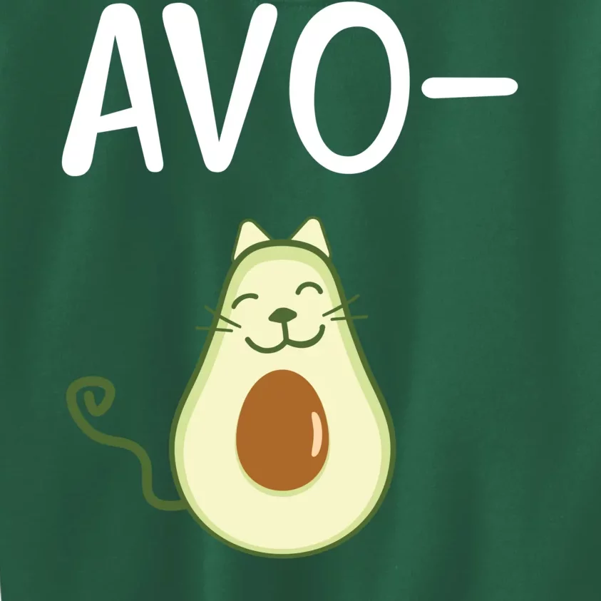 Avocato Cat Avocado Kids Sweatshirt