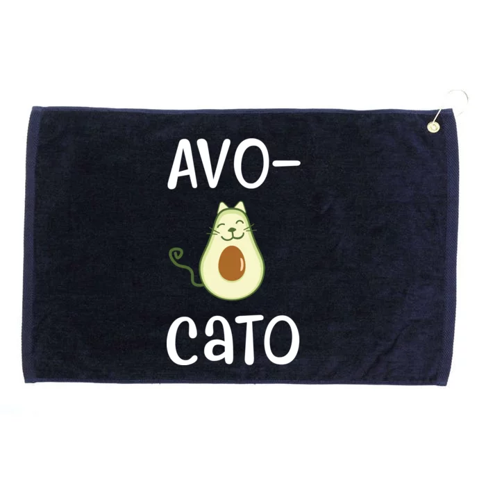 Avocato Cat Avocado Grommeted Golf Towel