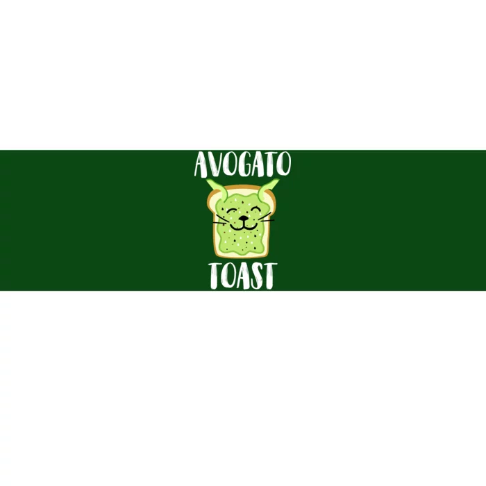 Avocato Toast Bumper Sticker