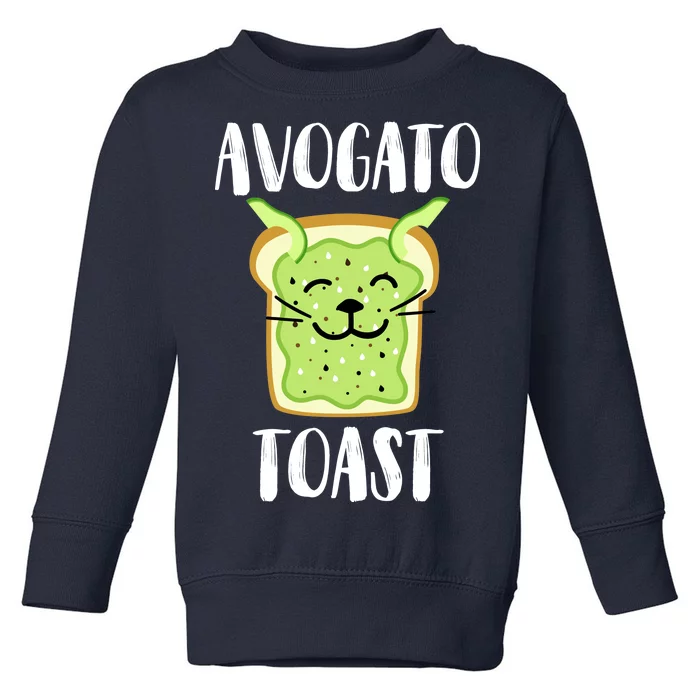 Avocato Toast Toddler Sweatshirt