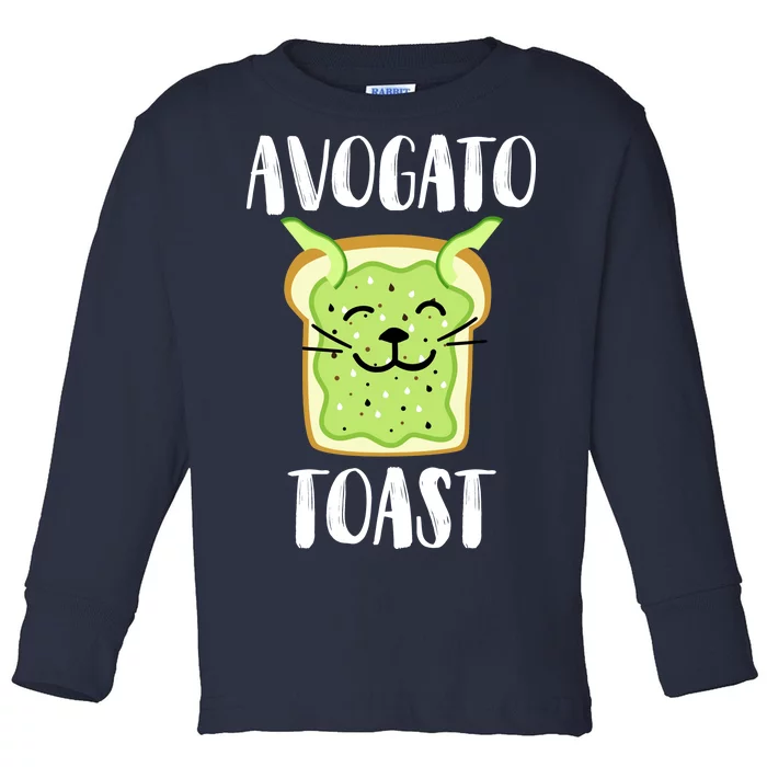 Avocato Toast Toddler Long Sleeve Shirt