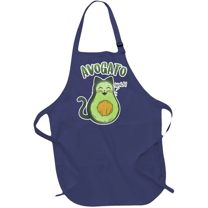 Avogato Cat Hola Full-Length Apron With Pocket