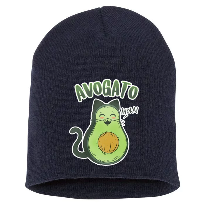 Avogato Cat Hola Short Acrylic Beanie