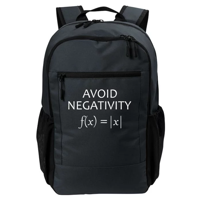 Avoid Negativity Math Joke Daily Commute Backpack