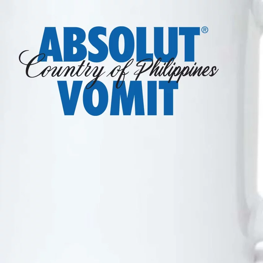 Absolute Vomit Parody Country Of Philippines Black Color Changing Mug