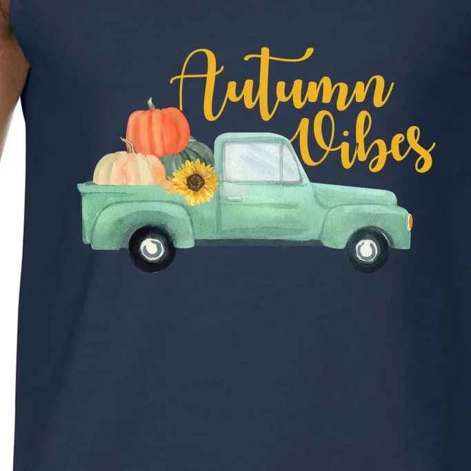 Autumn Vibes Pumpkin Truck Comfort Colors® Tank Top