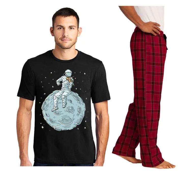 Astronaut Violin Player Violinist Viola Classical Music Pajama Set