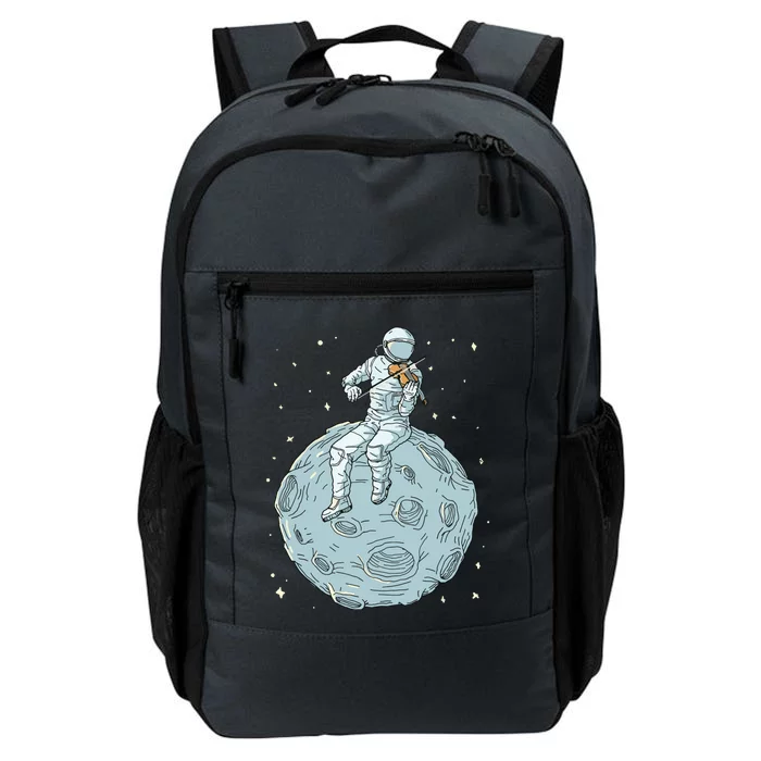 Astronaut Violin Player Violinist Viola Classical Music Daily Commute Backpack