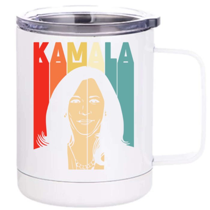 Awesome Vice President Kamala Harris Front & Back 12oz Stainless Steel Tumbler Cup