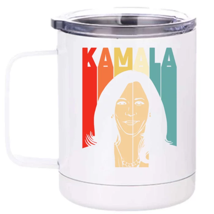 Awesome Vice President Kamala Harris Front & Back 12oz Stainless Steel Tumbler Cup