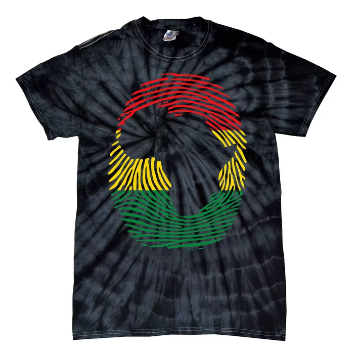 Africa Vintage Retro Map Tanzania Namibia Kenya Tie-Dye T-Shirt